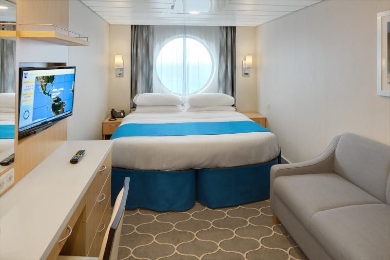 Adventure of the Seas Ocean View (4N) cabin, photo 3 of 4
