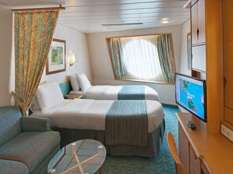 Adventure of the Seas Ocean View (4N) cabin, photo 4 of 4