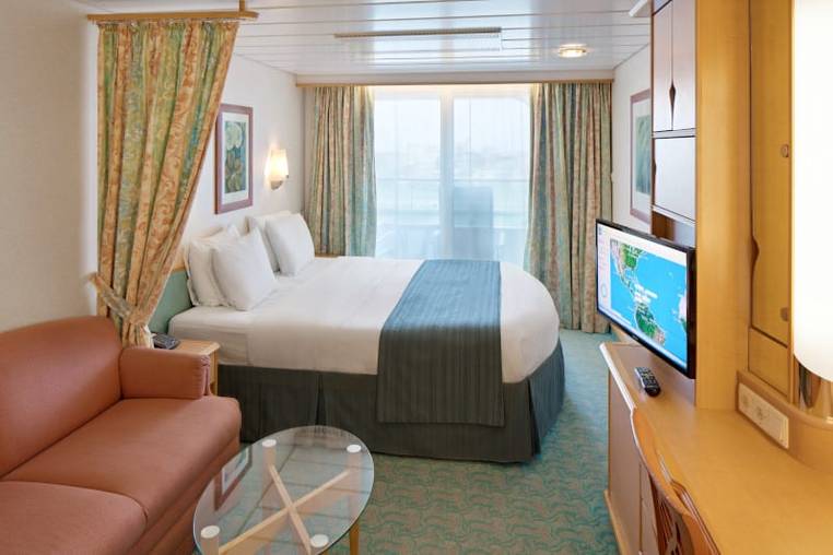 Adventure of the Seas Ocean View Balcony (2D) cabin, photo 4 of 4