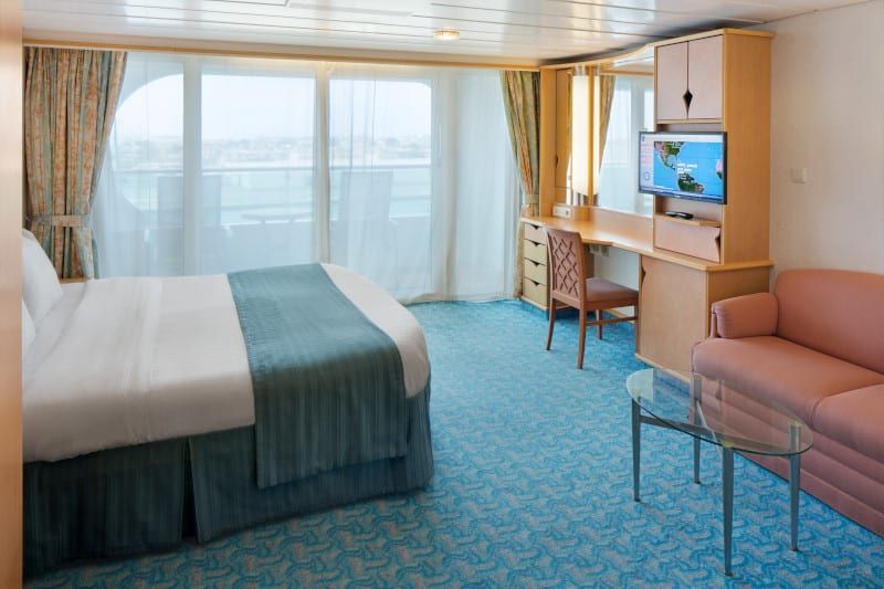Adventure of the Seas Spacious Ocean View Balcony - Accessible (2B) cabin, photo 3 of 4