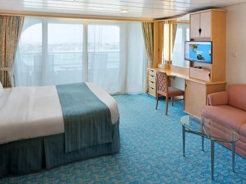 Adventure of the Seas Spacious Ocean View Balcony - Accessible (2B) cabin, photo 3 of 4