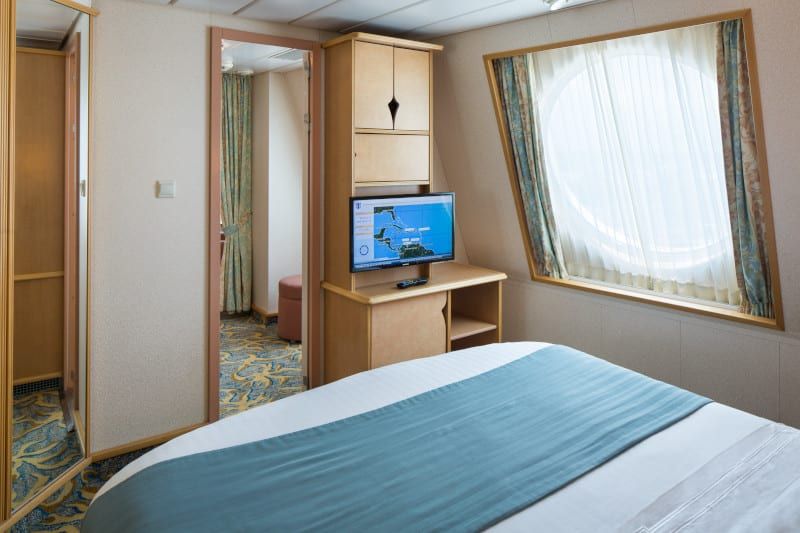 Adventure of the Seas Ultra Spacious Ocean View (1K) cabin, photo 4 of 5