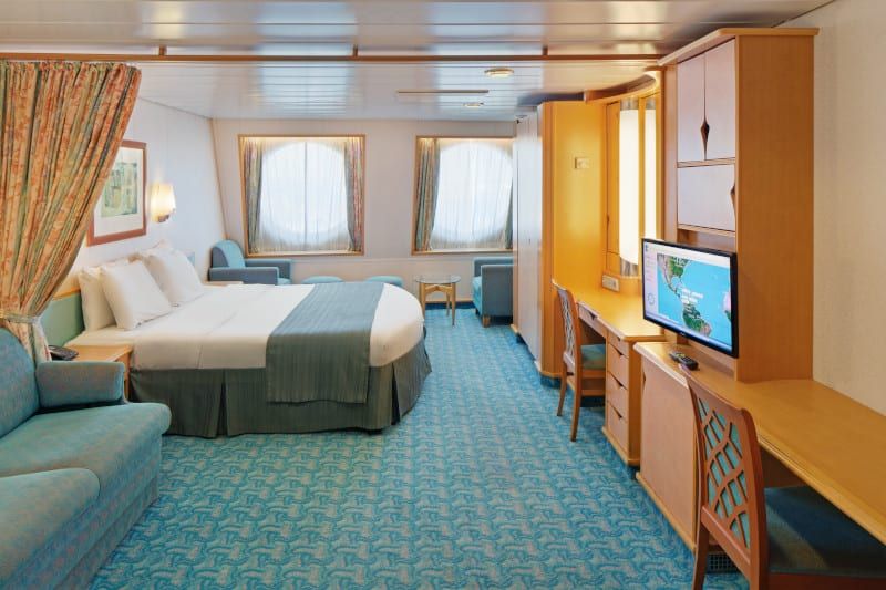 Adventure of the Seas Ultra Spacious Ocean View (1K) cabin, photo 5 of 5