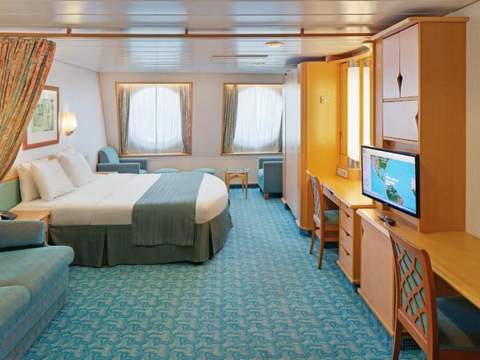 Adventure of the Seas Ultra Spacious Ocean View (1K) cabin, photo 5 of 5