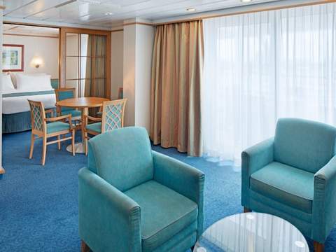 Adventure of the Seas Grand Suite - 2 Bedroom (GT) living area, photo 3 of 4 Adventure of the Seas Grand Suite - 2 Bedroom (GT) living area, photo 3 of 4