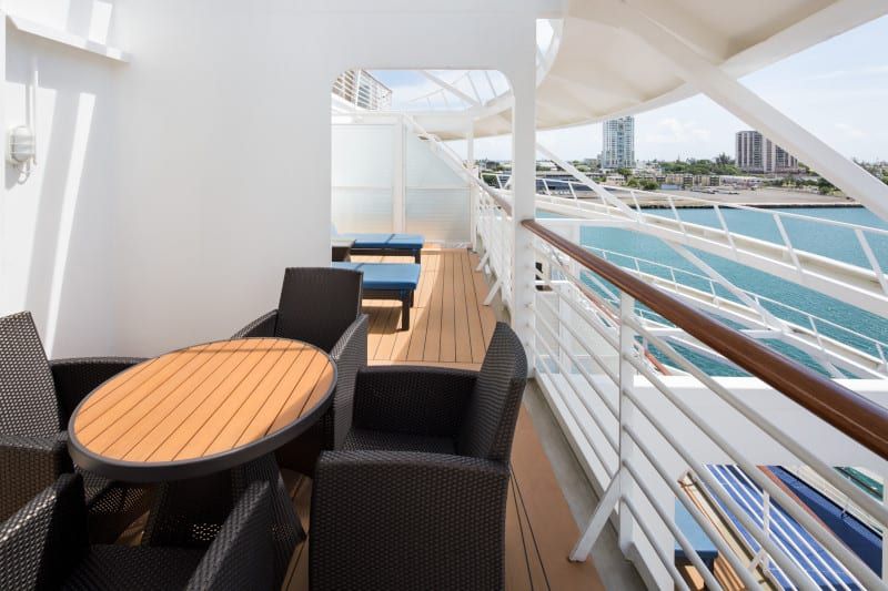 Adventure of the Seas Grand Suite - 2 Bedroom (GT) balcony
