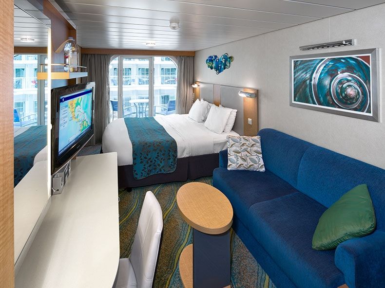 Allure of the Seas Boardwalk View Balcony (1I) cabin, photo 1 of 3