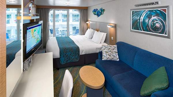 Allure of the Seas Boardwalk View Balcony (1I) cabin, photo 1 of 3