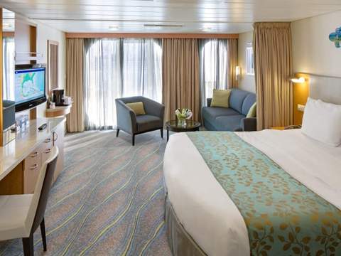 Allure of the Seas Ocean View Balcony (1D) cabin, photo 4 of 4