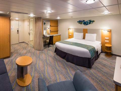 Allure of the Seas Ultra Spacious Ocean View with Large Balcony (1A) cabin, photo 3 of 3