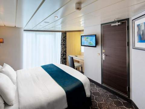 Allure of the Seas Spacious AquaTheater Suite - 1 Bedroom (A3) bedroom