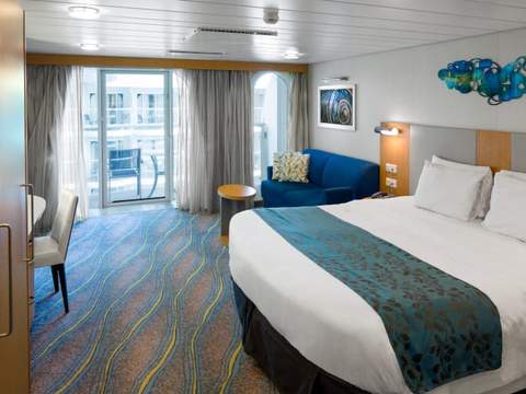 Allure of the Seas Boardwalk View Balcony - Accessible (1I) cabin, photo 4 of 4