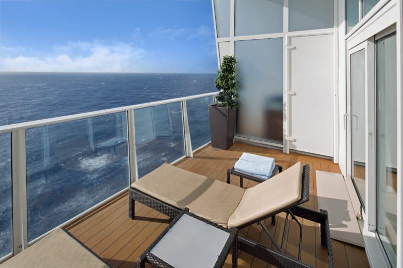 Allure of the Seas Crown Loft Suite (L1) balcony