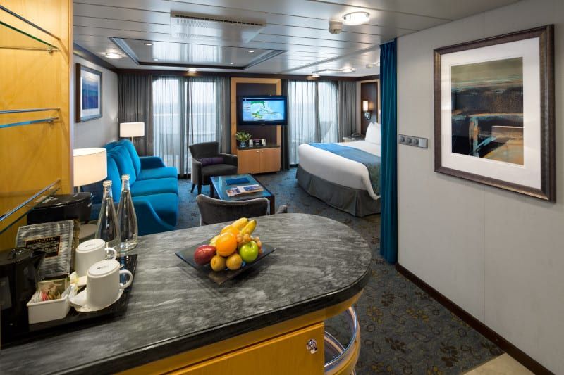 Allure of the Seas Grand Suite - 1 Bedroom (GS) living area, photo 6 of 6