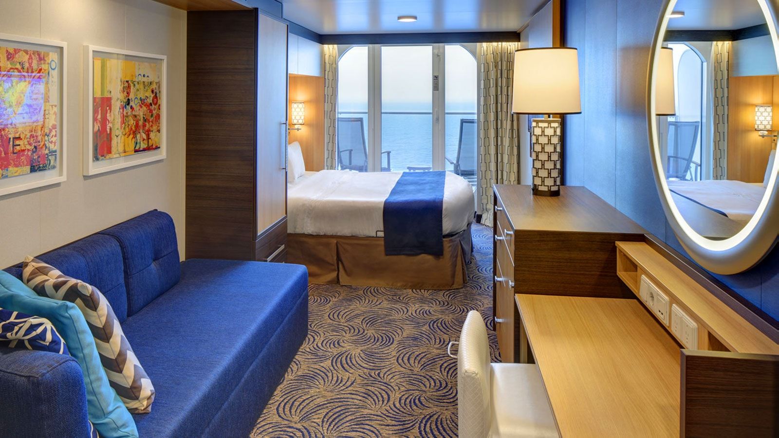 Anthem of the Seas Ocean View Balcony (4D) cabin, photo 1 of 4
