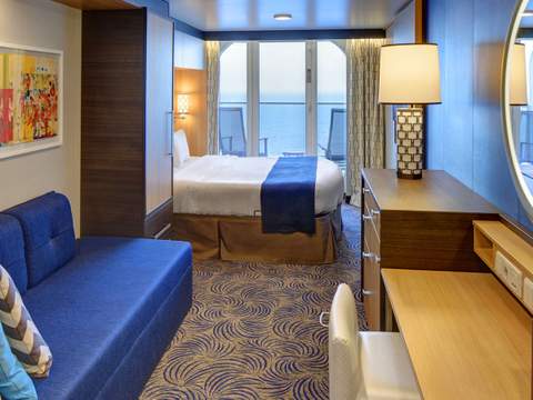 Anthem of the Seas Ocean View Balcony (4D) cabin, photo 1 of 4