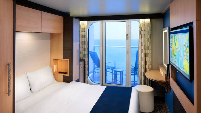 Anthem of the Seas Studio Ocean View Balcony (2F) cabin, photo 1 of 3