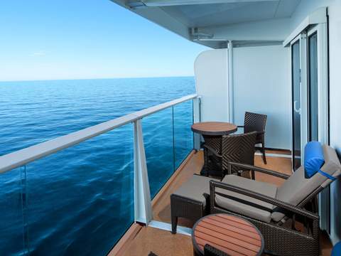 Anthem of the Seas Grand Suite - 1 Bedroom (GS) balcony