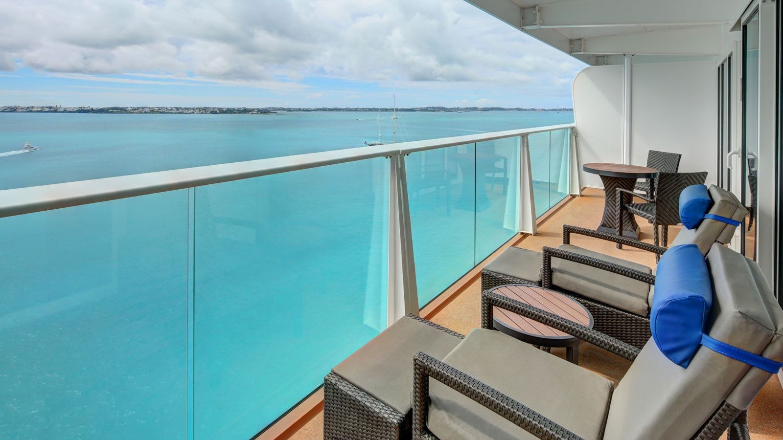 Anthem of the Seas Owner's Suite - 1 Bedroom (OS) balcony, photo 1 of 2