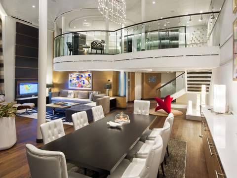 Anthem of the Seas Royal Loft Suite (RL) living area, photo 2 of 9 Anthem of the Seas Royal Loft Suite (RL) living area, photo 2 of 9