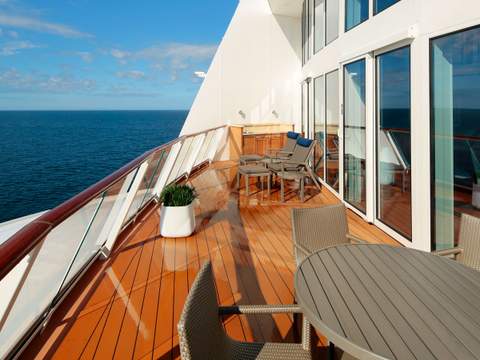 Anthem of the Seas Royal Loft Suite (RL) balcony Anthem of the Seas Royal Loft Suite (RL) balcony