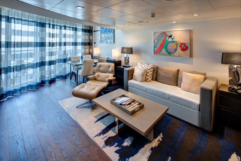 Anthem of the Seas Sky Loft Suite (SL) living area, photo 5 of 7