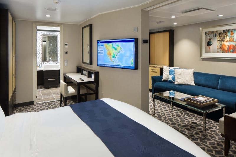 Anthem of the Seas Grand Suite - 1 Bedroom (GS) bedroom, photo 4 of 4
