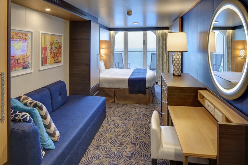 Anthem of the Seas Ocean View Balcony (1D) cabin, photo 5 of 5