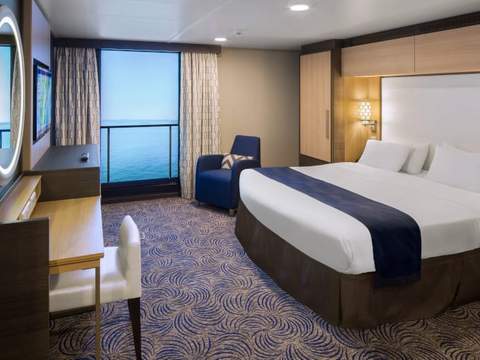 Anthem of the Seas Interior with Virtual Balcony - Accessible (2U) cabin, photo 7 of 7