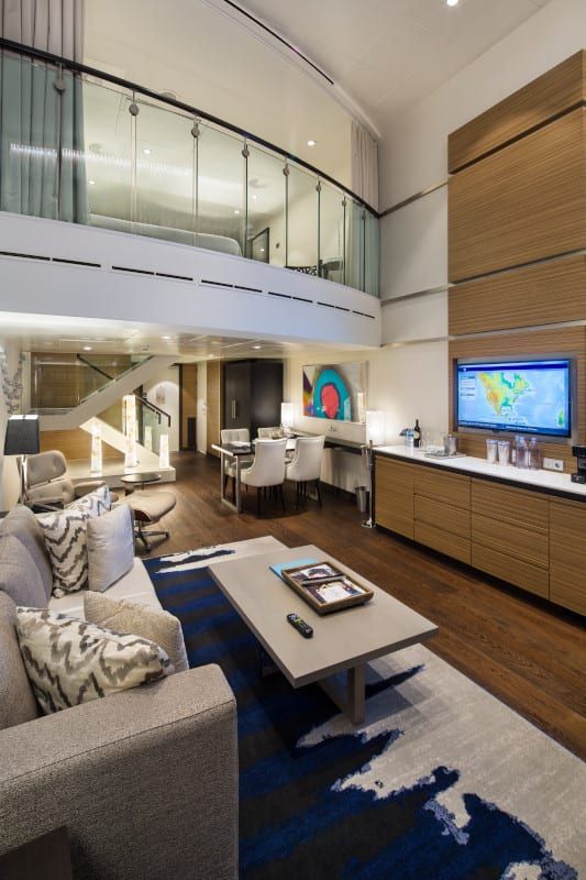 Anthem of the Seas Sky Loft Suite (SL) living area, photo 7 of 7