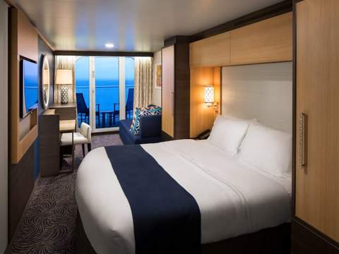 Anthem of the Seas Ocean View with Large Balcony (1C) cabin, photo 3 of 3
