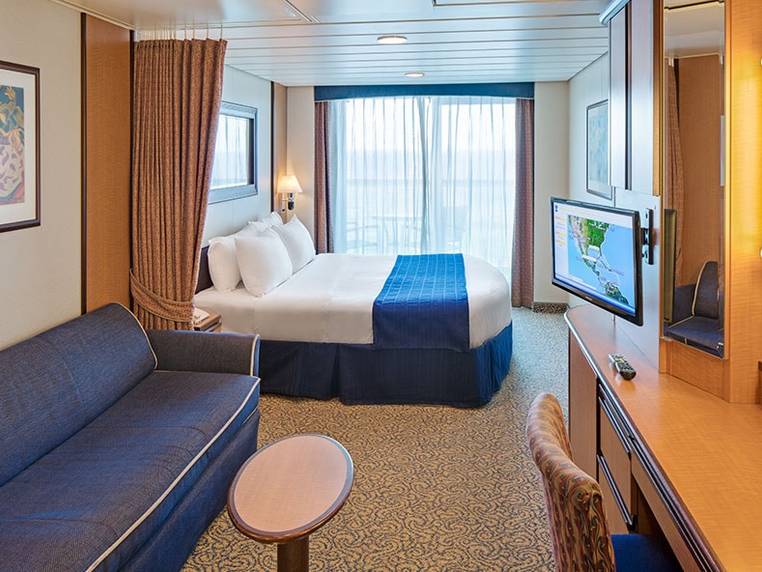 Brilliance of the Seas Spacious Sunset Ocean View Balcony (SG) cabin, photo 1 of 2