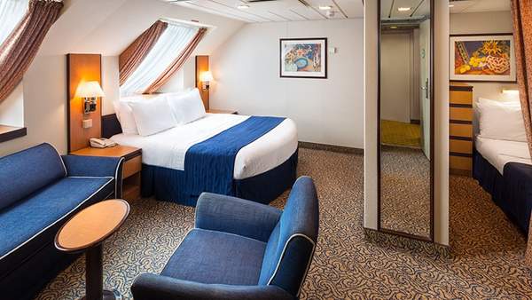 Brilliance of the Seas Ultra Spacious Ocean View (1K) cabin, photo 1 of 5 Brilliance of the Seas Ultra Spacious Ocean View (1K) cabin, photo 1 of 5