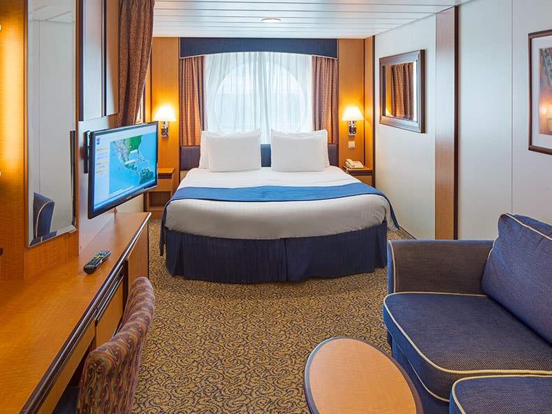 Representative photo: Brilliance of the Seas Ocean View cabin