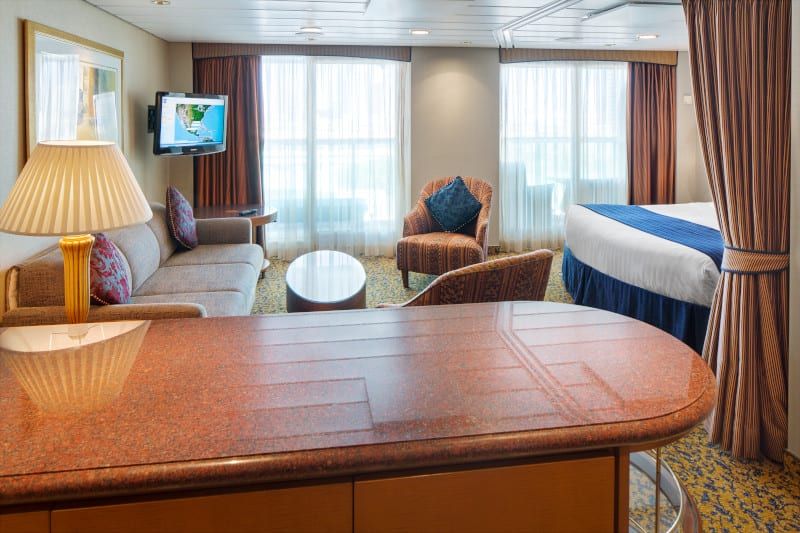Brilliance of the Seas Grand Suite - 1 Bedroom (GS) living area, photo 5 of 6