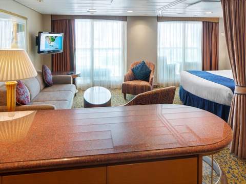 Brilliance of the Seas Grand Suite - 1 Bedroom (GS) living area, photo 5 of 6 Brilliance of the Seas Grand Suite - 1 Bedroom (GS) living area, photo 5 of 6