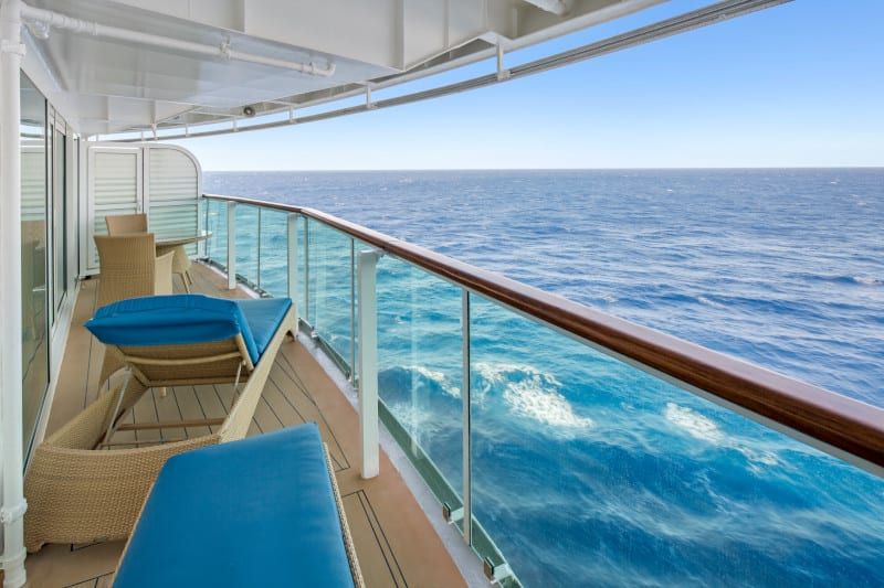 Brilliance of the Seas Grand Suite - 1 Bedroom (GS) balcony