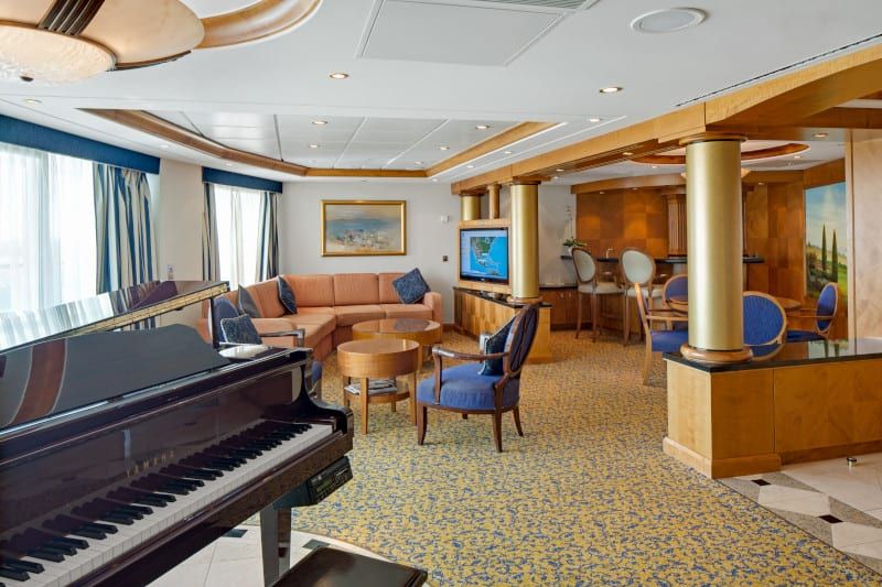 Brilliance of the Seas Grand Suite - 1 Bedroom (GS) living area, photo 6 of 6