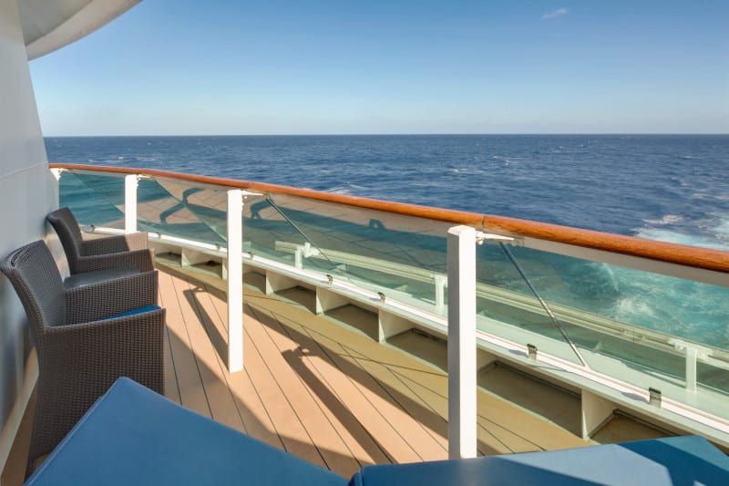 Brilliance of the Seas Owner's Suite - 2 Bedroom (OT) balcony