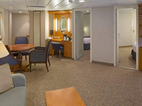Brilliance of the Seas Owner's Suite - 2 Bedroom (OT) dining area, photo 2 of 2