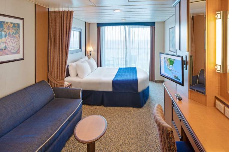 Brilliance of the Seas Spacious Ocean View Balcony (1B) cabin, photo 3 of 3