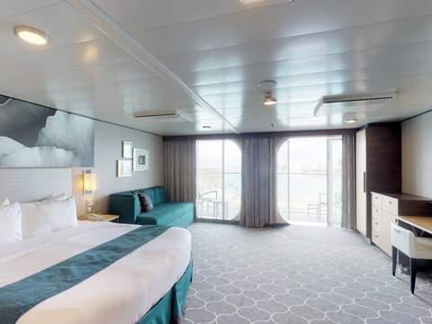 Oasis of the Seas Ultra Spacious Ocean View with Large Balcony (1A) cabin, photo 3 of 3