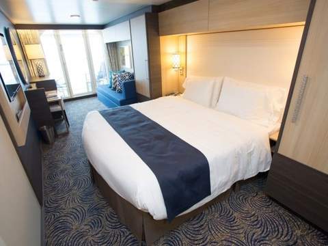 Rhapsody of the Seas Spacious Ocean View Balcony (1B) cabin, photo 2 of 2 Rhapsody of the Seas Spacious Ocean View Balcony (1B) cabin, photo 2 of 2