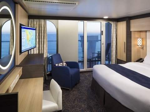 Oasis of the Seas Ocean View with Large Balcony (1C) cabin, photo 2 of 2