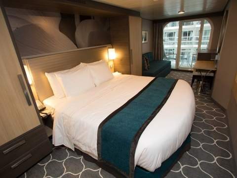 Oasis of the Seas Boardwalk View Balcony (1I) cabin, photo 2 of 3