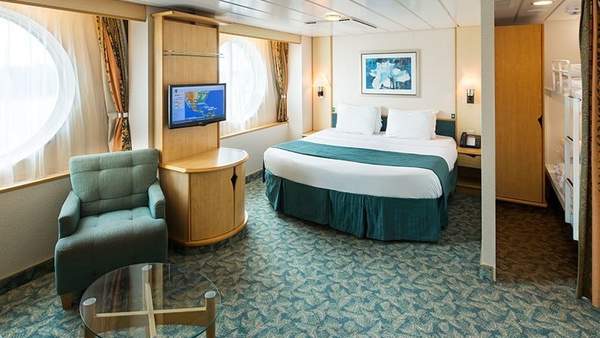 Enchantment of the Seas Ultra Spacious Ocean View (1K) cabin, photo 1 of 2