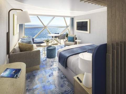 Oasis of the Seas Panoramic Ocean View (1L) cabin, photo 2 of 2 Oasis of the Seas Panoramic Ocean View (1L) cabin, photo 2 of 2