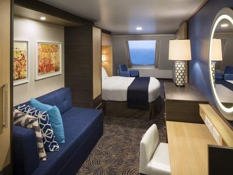 Ovation of the Seas Ocean View (1P) cabin, photo 3 of 4