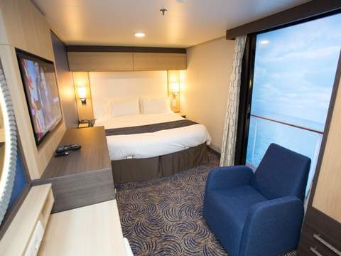 Explorer of the Seas Interior with Virtual Balcony (2U) cabin, photo 5 of 5 Explorer of the Seas Interior with Virtual Balcony (2U) cabin, photo 5 of 5