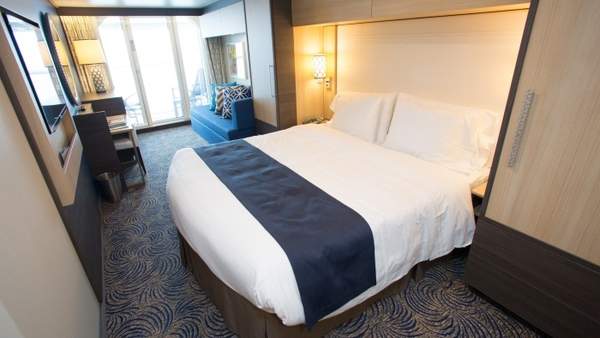 Freedom of the Seas Spacious Ocean View Balcony (4B) cabin